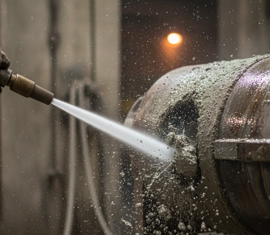 Cement factory cleaning