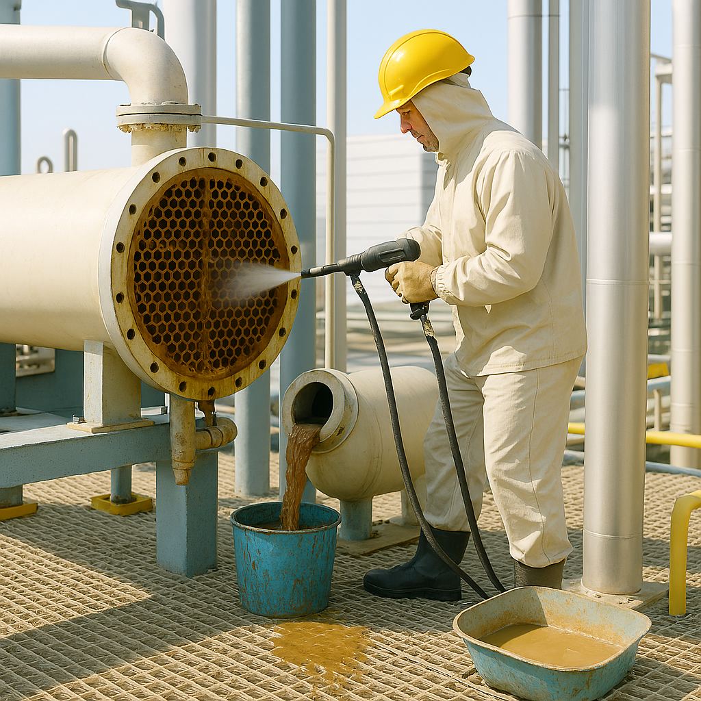 Hydrojet equipment in action